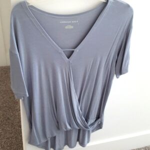 American Eagle Draped top